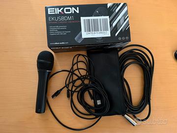Microfono EKUSBDM1 + cavo USB 3 metri