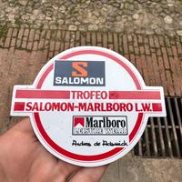 Sticker anni 80 Salomon Marlboro Andrea de Adamich