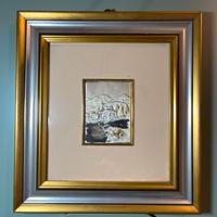 Quadro bassorilievo in argento