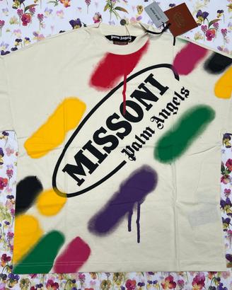 T-shirt uomo Palm Angels x Missoni