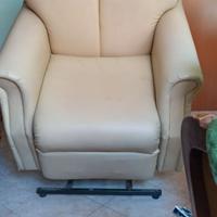 poltrona massagiante e riscaldante