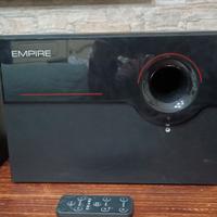 Subwoofer impianto audio stereo Empire 72 watt 