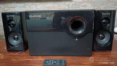 Subwoofer impianto audio stereo Empire 72 watt 