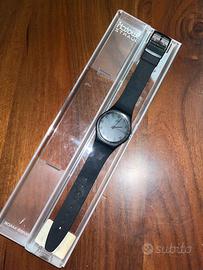 Orologio Swatch Vintage Total Black con Quadrante 