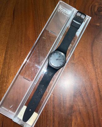 Orologio Swatch Vintage Total Black con Quadrante 