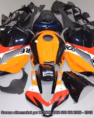 Carena compatibile per HONDA CBR 600 RR 2009 2012