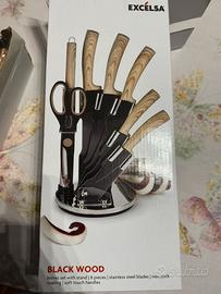 Ceppo coltelli excelsa mai usato