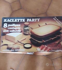 raclette vintage mai usata nuova