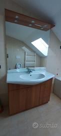 MOBILE BAGNO IN NOCE CON CASSETTI
