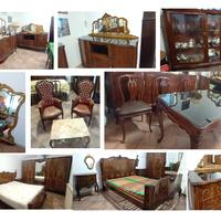 Mobili arredo anni 50/60 stile chippendale STOCK 