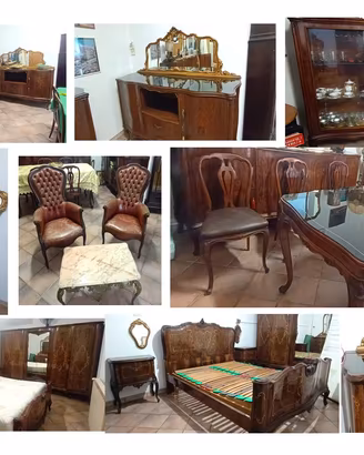 Mobili arredo anni 50/60 stile chippendale STOCK 