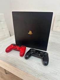 PS4 Pro 1TB con SSD Samsung 870 QVO + 2 Joypad