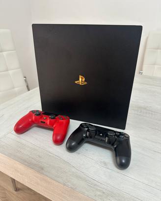 PS4 Pro 1TB con SSD Samsung 870 QVO + 2 Joypad