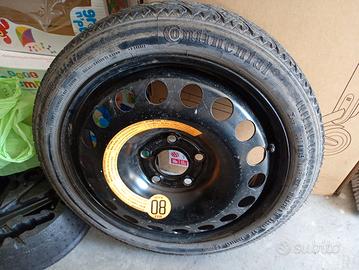 ruotino di scorta continental 115/70/r16