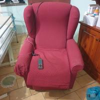 Poltrona elettrica per anziani