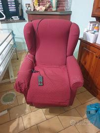 Poltrona elettrica per anziani