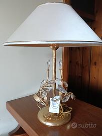 Lampada placcata oro