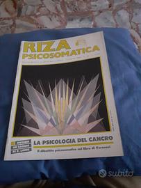rivista RIZA PSICOSOMATICA 10 1986
