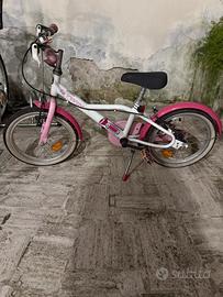 Bici decathlon bimba raggio 16