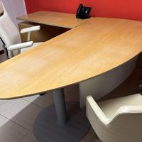Scrivania manageriale a "L"