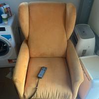 Poltrona Gialla Regolabile