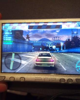 Sony PSP Slim Ice Silver 2004 wifi 6.60