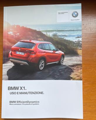 Bmw X1 libretto uso e manutenzione