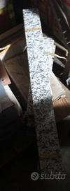 Battiscopa in granito Bianco Sardo al ml