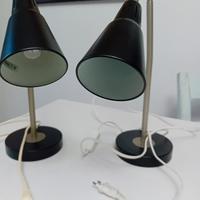 coppia lampade vintage