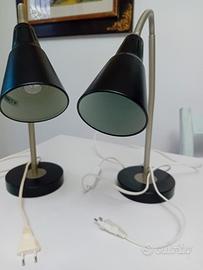 coppia lampade vintage