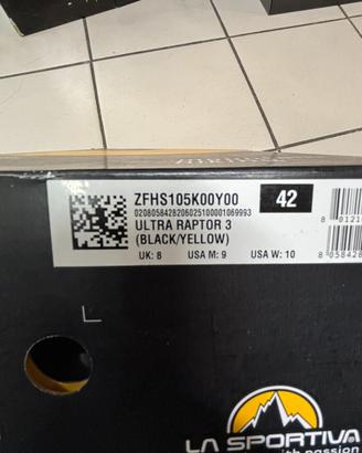 La Sportiva Ultra Raptor 3 2026 nuova da negozio