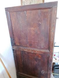 porta antica in castagno 