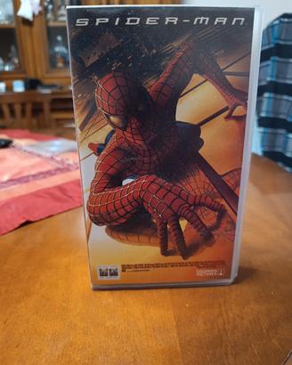 cassetta spiderman vhs 