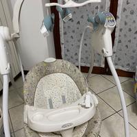 Sdraietta a dondolo per neonato