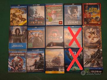 Blu-ray 3D in perfette condizioni 