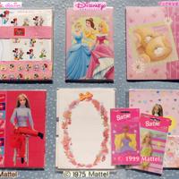 Carta da lettere Vintage Barbie Disney Orsetti NEW