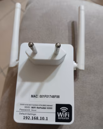 ripetitore wifi mac