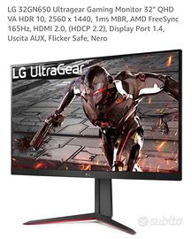 Monitor LG Ultragear 32GN650-B