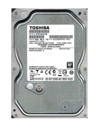 2 x HDD TOSHIBA 1TB 7.2K SATA