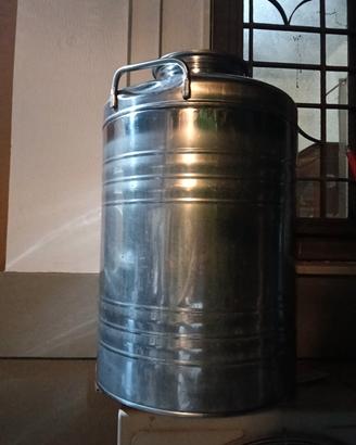 fusto acciaio inox 
