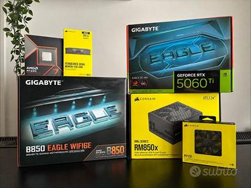 Ryzen 7 9700X Nvidia RTX 5060 Ti 16GB 32GB RAM DDR