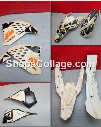 KIT PLASTICHE KTM EXC F 250 2008 2011 EX-C 250F 20