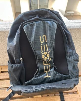 Zaino Heroes nero/oro