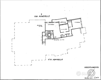 Trivano, sito in via Montello, CA