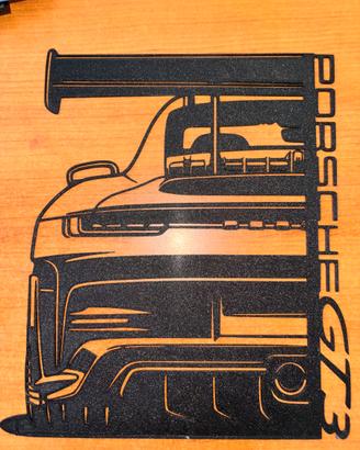 PORSCHE GT3 RS POSTERIORE – stampa 3D