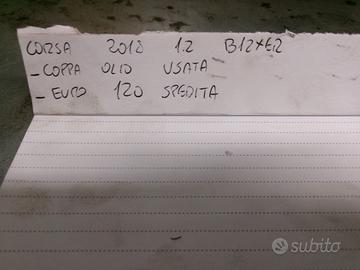 Coppa olio corsa 2018 1.2