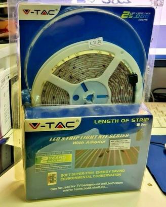 Strip striscia LED V-TAC da 5 metri RGB ip65