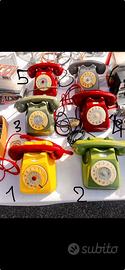 Telefono disco sip auso modernariato vari colori
