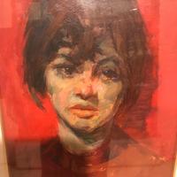 Quadro ad olio pittore RAFFAELLO LOCATELLI  1961.