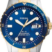 OROLOGIO FOSSIL BLU E ORO